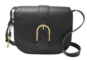 FOSSIL Wiley Saddle Bag Black