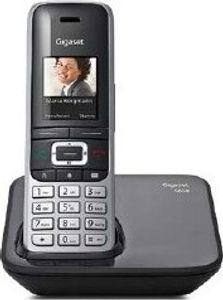Gigaset S850 Schnurlostelefon platin schwarz