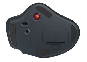 KeySonic KSM-6101RF-EGT Ergonomische Trackball Maus