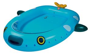 Happy People die Oktonauten Pool / Boot für Kinder Guppy-A Planschbecken ca. 167 x 167 cm blau