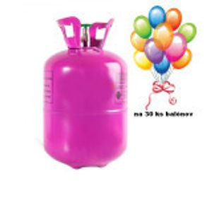 Hélium na 30 balónikov