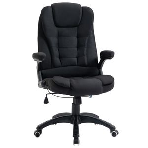 Kancelářská židle 921-416BK, počítačová, výškově nastavitelná, ergonomická, černá, 65 x 72 x 100-120 cm - B