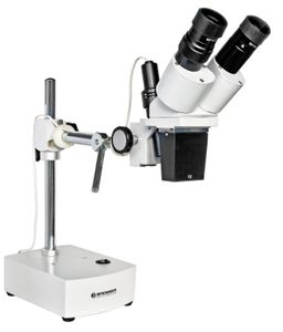 mikroskop Biorit ICD CS 10x-20x 49 cm hliník bílý/černý