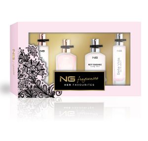 249,83€ / l  4 X Trend Düfte in Geschenkbox Parfüm für Damen je 15 ML Eau de Parfum Box Set
