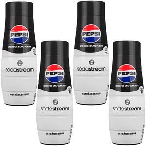 4x sirup pro SodaStream Pepsi Max bez cukru 440 ml