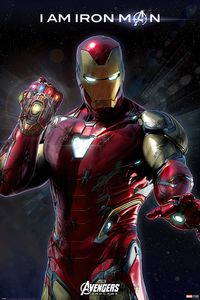 Pyramid Avengers Endgame I Am Iron Man Poster 61x91.5cm.