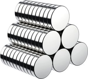 Ailiebe Design® Neodym Magnete 40 Stück 10x2mm extra stark für Magnettafel Büro Magnet