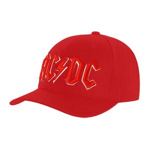 AC/DC - Baseballová čiapka pre mužov/dámy Unisex RO4226 (One Size) (Red)