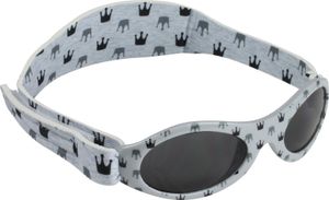Dooky BabyBanz Babysonnenbrille 100% UV-Schutz 0-2Jahre Light Grey Crowns Alter0-2Jahre