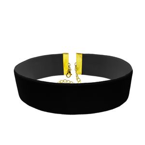 Oblique Unique Halsband Halskette Kette für Damen Mädchen Choker JGA Junggesellinnenabschied Party - schwarz