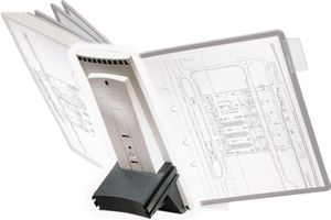 Odolný 5624 57 SHERPA® systém zobrazovacích tabúľ - rozširujúci modul pre 10 tabúľ A4, antracitová/sivá