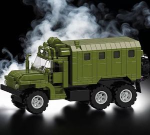 URAL 4320 LKW geländegängiges Transport Modell 1:25 Modellbau Klemmbausteine mit 456 Teilen