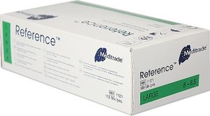 Meditrade Reference Latexhandschuhe gepudert unsteril 100 Stück Gr. L