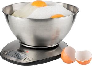 Korona Küchenwaage Mila 75880 inklusive Rührschüssel (1,5 L) 5 kg Tragkraft Tara