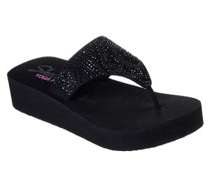 Skechers Cali VINYASA STONE CANDY Sandalen/Zehentrenner Women Schwarz, Schuhgröße:41 EU