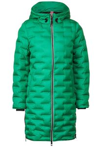Cecil Steppmantel B100840 Moderný zváraný kabát Farbe: 14805 evergreen XXL/44