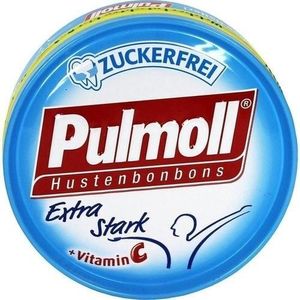 PULMOLL Hustenbonbons zuckerfrei zahnfreundlich extra stark 50g