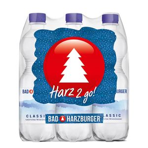 Bad Harzburger Classic Mineralwasser (6 x 0,5L)
