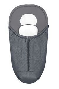 Odenwälder Klimocool-Fußsack Coolmax (Polyesterfasern) Sommer-Fußsack TOP, Design:Graphite