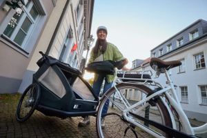 Croozer Kinderanhänger Kid Yuuna modularer Premium-Fahrradanhänger
