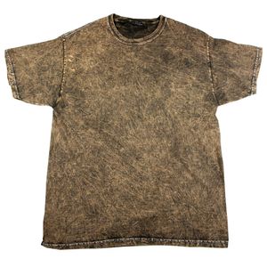 Pánske tričko Colortone Mineral Wash RW2628 (2XL) (hnedá)