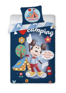 FARO Povlečení Mickey camping Bavlna, 140/200, 70/90 cm