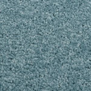 vidaXL Teppich Kurzflor 160x230 cm Blau