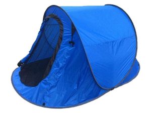 Defacto Wurf Zelt Sekundenzelt 2-3 Person Outdoor Campingzelt Tent Pop Up 245x145x110cm Diverse Farben inkl. Herringe & Seile