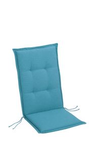 BEST Sesselauflage hoch STS 120x50x7cm, 04201824 blau