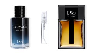 Dior Sauvage/ Homme Intense - jeweils 5ml Eau de Parfum Duftset