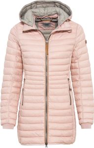 camel active Damen Lange Steppjacke, Rosa, Gr. 36