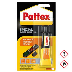 Pattex Spezialkleber Kunststoff Reparatur Hohe Festigkeit 30g