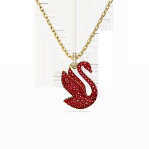 Swarovski - 5647871 - Ikonická labuť - zlatá - náhrdelník
