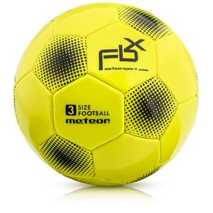 meteor FBX detská futbalová lopta malá športová lopta pre batoľatá lopta na voľný čas pre interiér a exteriér lopta pre dievčatá a chlapcov veľkosti: #3 neónovo žltá