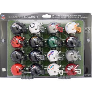 32 teiliges NFL Helm Riddell Pocket Mini Tracker Set 2020 Footballhelm Helmet