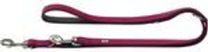 Hunter Verstellbare Führleine Softie 15/200 himbeer/schwarz