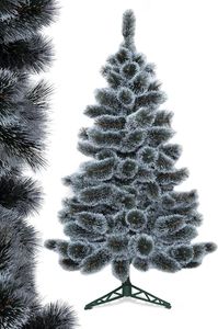 JUNG Künstlicher Weihnachtsbaum Künstlicher Spritzguss Weihnachtsbaum 180cm Tannenbaum Weihnachtsdeko, Edeltanne, Nordmanntanne Premium Edel
