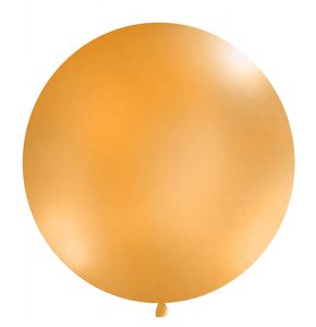 Riesenluftballon Pastell orange 85cm
