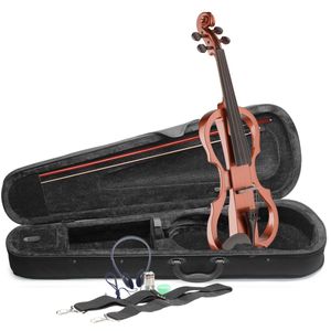 Stagg EVN X-4/4 VBR 4/4 E-Violin Set mit Violinburst Violine, Softc...