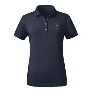 SCHÖFFEL Schöffel CIRC Polo Shirt Tauron Poloshirt Damen blau 44