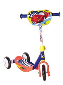muuwmi Kiddyscooter – Tretroller für Kinder, 140/120 mm, 3-rädrig, kippstabil