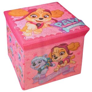Paw Patrol Box Kinder Aufbewahrungsbox, Sitzhocker rosa