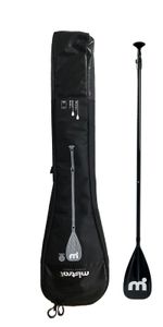mistral Carbon Paddel ca. 180-215 cm SUP-Paddle verstellbar schwarz
