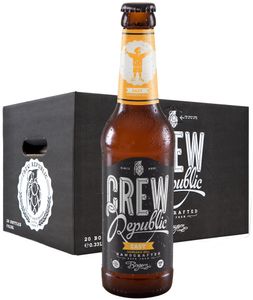 CREW REPUBLIC® Easy - Obergärig Hell Craft Bier | Gewinner World Beer Awards 2020 Golden Ale