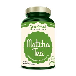 GreenFood Nutrition Matcha Tea 60 Kapseln