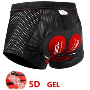 5D Gelové cyklistické šortky pánské dámské cyklistické šortky cyklistické šortky kalhoty (XL)