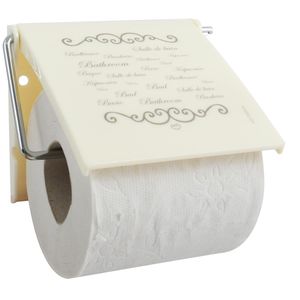 MSV Bad Serie "Paris“ Toilettenpapierhalter WC Rollenhalter Papierhalter Klopapierhalter