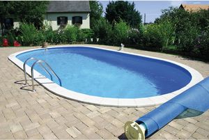 Bazén Planet Pool EXKLUSIV samotný bazén 600 x 320 x 150 cm bez příslušenství modro-bílý