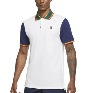 Polo tričko NIKE Polo Men's Slim Fit White Bílá M