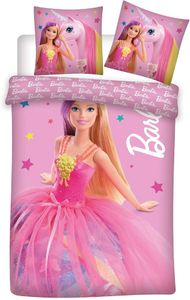 Barbie - Baby Bettwäsche "Barbie & Einhorn"  100x135 & 40x60 cm